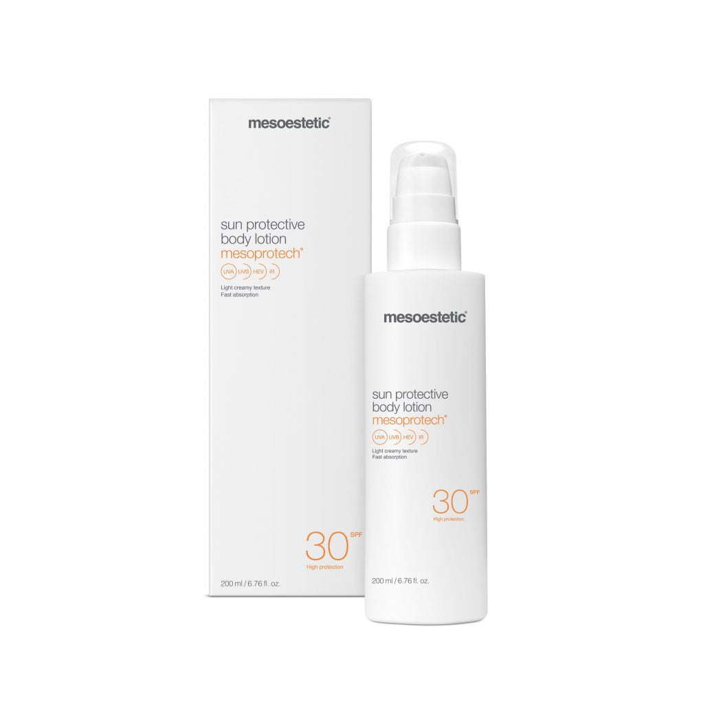 Mesoestetic Sun protective body lotion Skinprof Undo Clinic